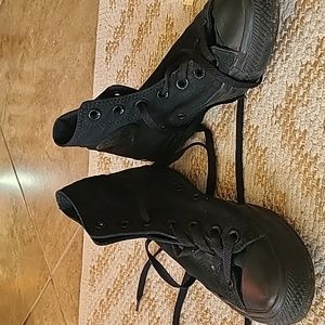 Converse Black high tops